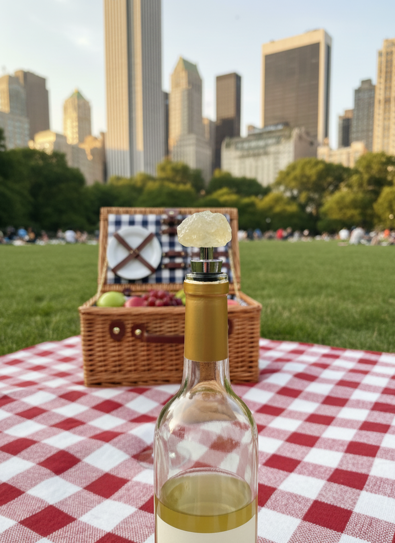 Citrine Wine Stopper
