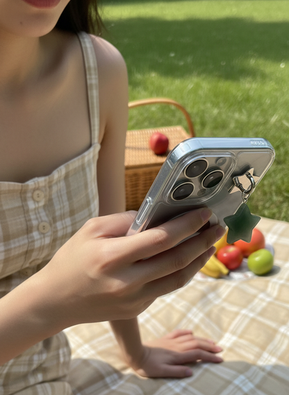 Aventurine Star Phone Charm