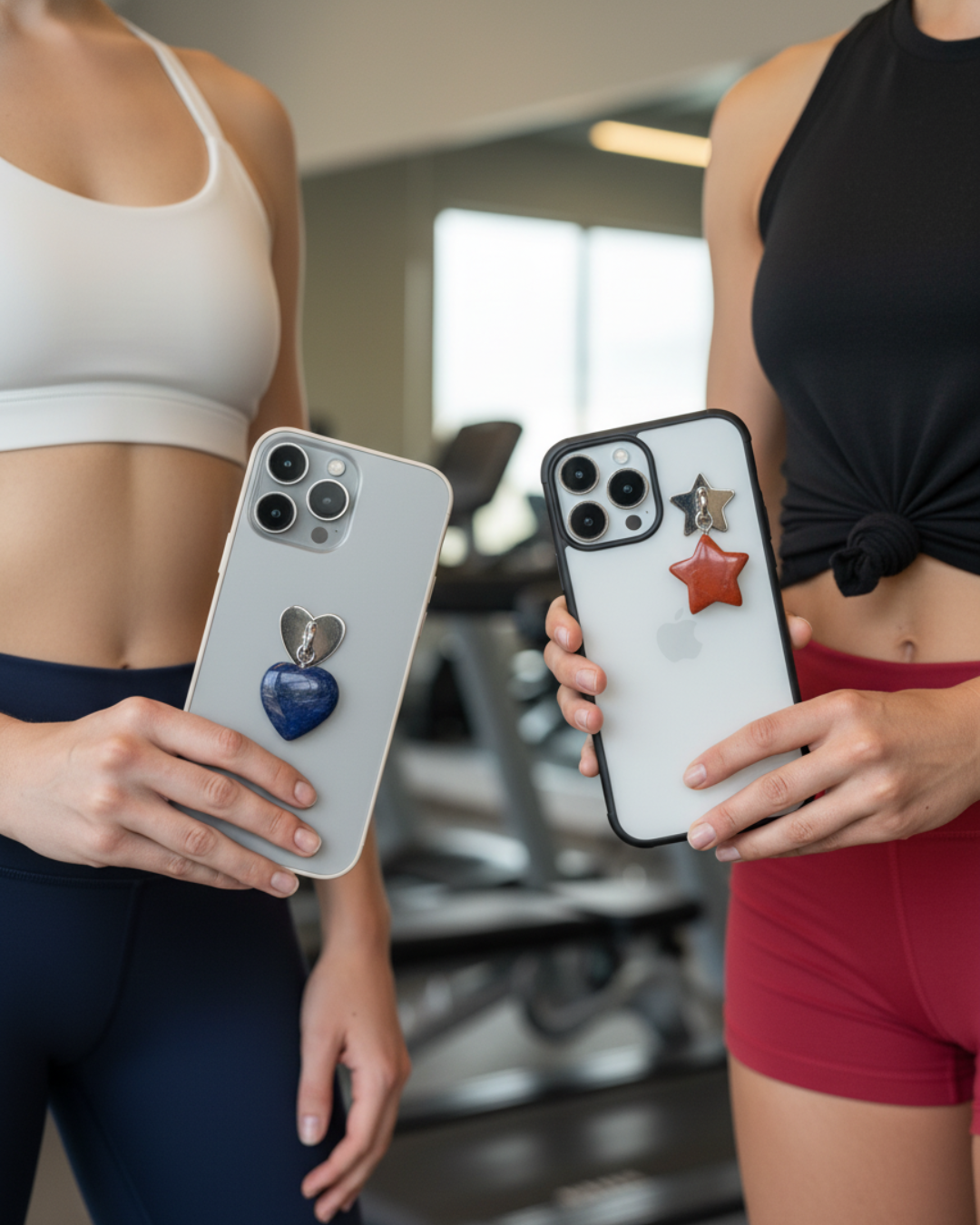 Signature Set — Heart + Star Phone Charms