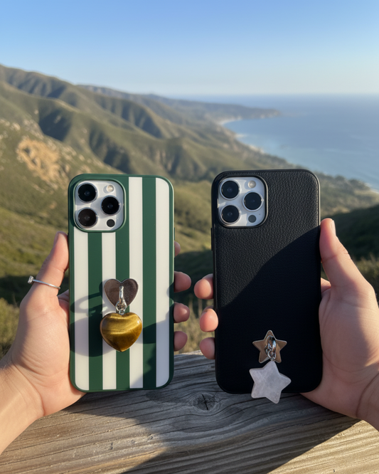 Signature Set — Heart + Star Phone Charms