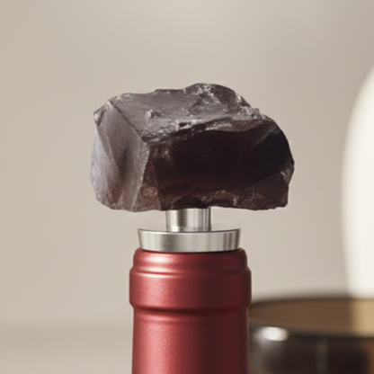 Smoky Quartz Wine Stopper