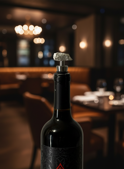 White Turquoise Wine Stopper